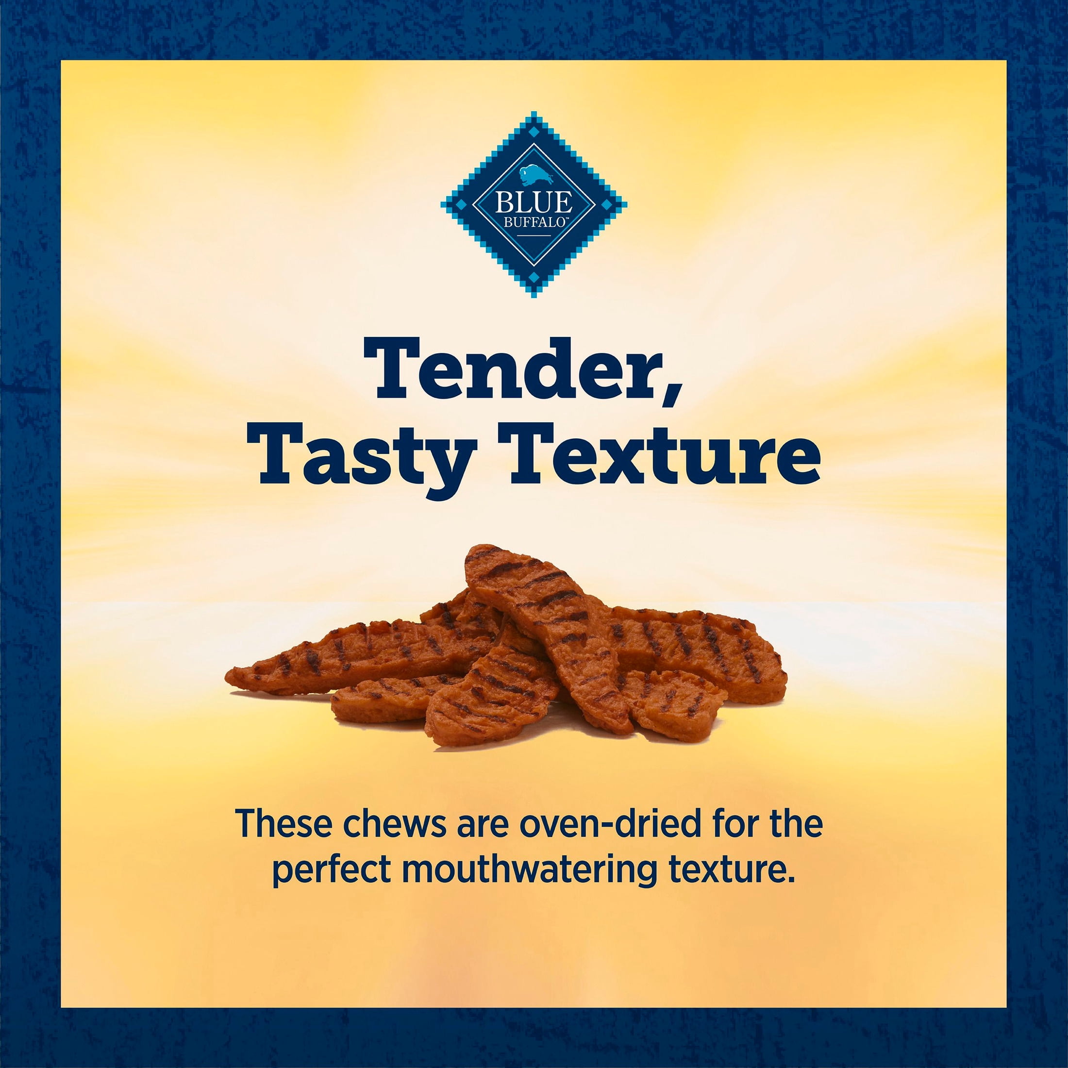 Blue Buffalo True Chews Premium Grillers Chicken-Free Natural Dog Treats, Steak, 10oz.