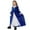 A123 Blue, variant on Xdegoge Costume for Girls Blue Velvet Princess Dress with White Petticoat Role Play Historical Fancy Dress Up Outfit