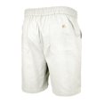thumbnail image 4 of Men's Casual Summer Shorts Lightweight Breathable Classic Fit Elastic Waist Drawstring with Button Detail and Side Pockets for Lounge Beach Vacation Golf Everyday Wear, 4 of 6