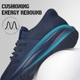 thumbnail image 5 of AMANSSE Walking Shoes for Men Non Slip Running Shoes Lightweight Breathable Sock Shoes Workout Gym Fashion Sneakers Navy Blue Size 14, 5 of 7