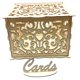 thumbnail image 1 of Caja de almacenamiento de regalo para tarjetas de boda ahuecadas de madera DIY, suministros para fiestas (JM01776) Likrtyny Para estrenar, 1 of 8