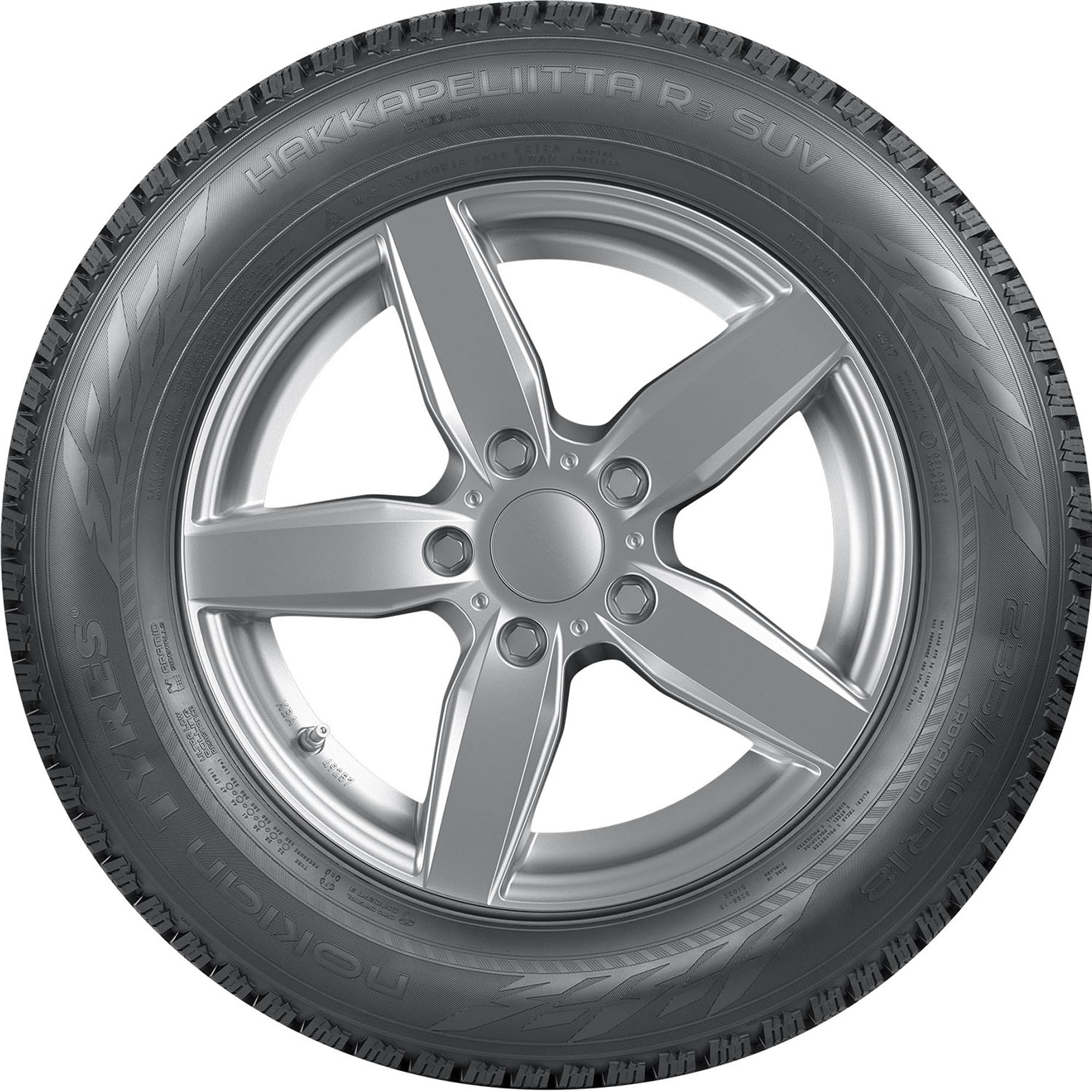 Nokian Hakkapeliitta R3 SUV 275/50R20XL 113R BSW Winter Tire Fits: 2017-22 Mercedes-Benz GLS450 4Matic, 2019-20 BMW X7 xDrive40i Sansujyuku sansujyuku.com