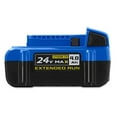 thumbnail image 1 of Kobalt 24-volt Max 4-Amp-Hours Lithium Power Tool Battery KB 424-03, 1 of 4
