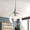 Brushed Nickel, variant on KAISITE Modern Dimmable Kitchen Island Pendant Light, Brushed Nickel Clear Glass Shade Hanging Fixture