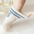 thumbnail image 3 of Meihuid Comfortable and Cute Crew Socks for Toddlers with Letter Print, 3 of 4