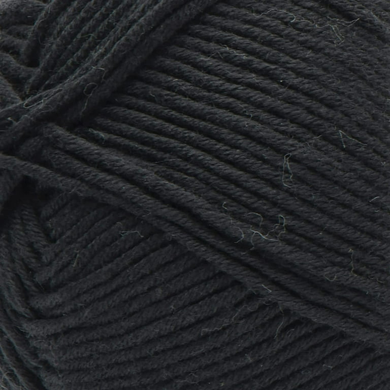Bernat Softee Cotton Yarn-Black 