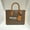 Brown, variant on Women's Small Polyester Signature Tote Bag, Brown