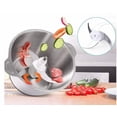 thumbnail image 3 of 400W 2-L Bowl Capacity Electric Meat Grinder Chopper 2-Speed Stainless Steel Stainless Steel Housing, 3 of 6