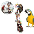 thumbnail image 3 of Juguete para loros, juguetes para masticar pájaros, juguete colgante para loros, juguete con percha, 3 of 7