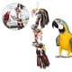 thumbnail image 5 of Juguete para loros, juguetes para masticar pájaros, juguete colgante para loros, juguete con percha, 5 of 8