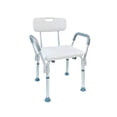 thumbnail image 1 of Silla de ducha VANLIG con respaldo y descansa brazos, 1 of 4