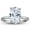 WGold, variant on Solitaire 3 Ct Oval Engagement Ring for Women Sterling Silver CZ Ginger Lyne Collection