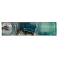 thumbnail image 4 of Myst Capri Blue 3-in. x 12-in. Subway Brick Joint Marble Look Polished Glass Mosaic Wall Tile, 4 of 7