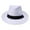 White, variant on LUOGENLI Sun Hats For Women Wide Brim Beach Unisex Fashion Solid Color British Sun Hat Wide Straw Hat Adult Jazz Straw Hat Jazz Hat Cowboy Hat Boxes Storage Hard Case Bucket Hats For Men Xxl