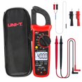 thumbnail image 1 of UNI-T Digital Clamp Multimeter UT202+ Handheld True RMS Metre Auto Ranging 600 Volt Amp Temperature Tester, 1 of 12