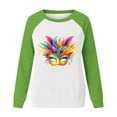 thumbnail image 4 of TaTaai Hoodies Shirts for Women Early Fall Long Sleeve Tops Vintage Graphic Outfits Tops Fashion Pullover Tees Gift, 4 of 6