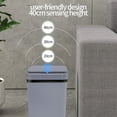 thumbnail image 5 of Household Essentials ZKCCNUK Bathroom Smart Trash Can Touchless Trash Can With Lid, Intelligent Induction Trash Bin, Large Capacity 12L For Laundry Living Room Up to 60% off, 5 of 5