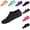 Black, variant on IEMIEMIEM Womens Mens Water Shoes Comfortable Beach Barefoot Quick Dry Wide Slides Aqua Socks for Hiking Swim Beach Surf Yoga Sport Purple 9-10 Women/8.5-9 Men