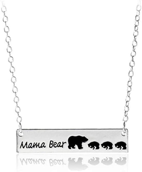 Bear Necklace for Women Moms Bear 