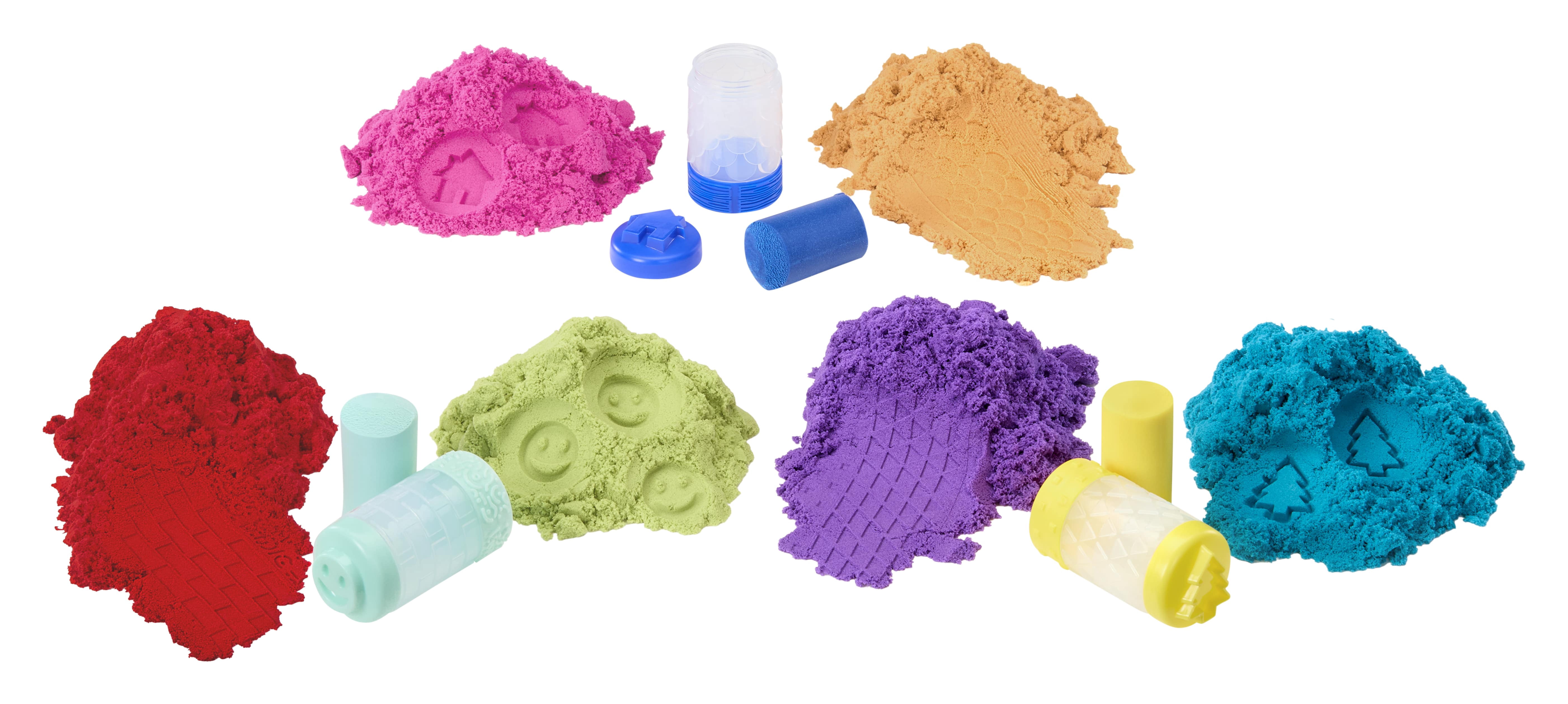 Wonder Factory Never Dry Sand & Dough Mega Bag Set, Never Dries