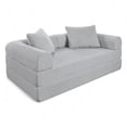 thumbnail image 1 of SOFA CAMA TEDDY CHENILLE SILVER, 1 of 1