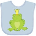 thumbnail image 3 of Inktastic Frog Prince Boys or Girls Baby Bib, 3 of 4