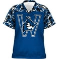 thumbnail image 1 of ProSphere Women's Westfield State University Digital Football Fan Jersey, 1 of 7
