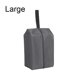 thumbnail image 4 of Cateissary Bolsa impermeable para zapatos, zapatos secos y protegidos durante el viaje, bolsa de almacenamiento para viajes, accesorios de viaje, Almacenamiento y organización del hogar gris grande, 4 of 6