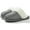 Grey, variant on Womens Slippers Fuzzy Memory Foam House Slippers Faux Suede Winter Warm Indoor Shoes, 7-8 White