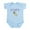 Sky Blue, variant on CafePress - Twins: Copy/Paste Infant Bodysuit - Baby Light Bodysuit, Size Newborn - 24 Months