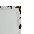 thumbnail image 3 of Ambesonne Halloween Fitted Sheet, Happy Ghost, Twin XL Size, Orange Black, 3 of 3