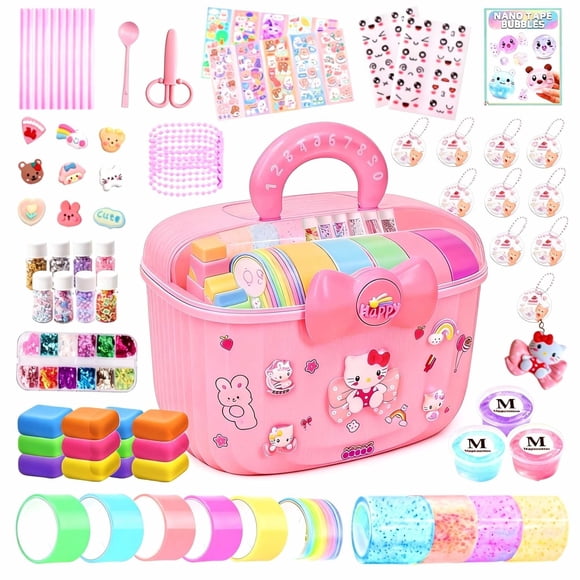 Kit Creativo de Burbujas con Cinta Nano ZiZa para Niños