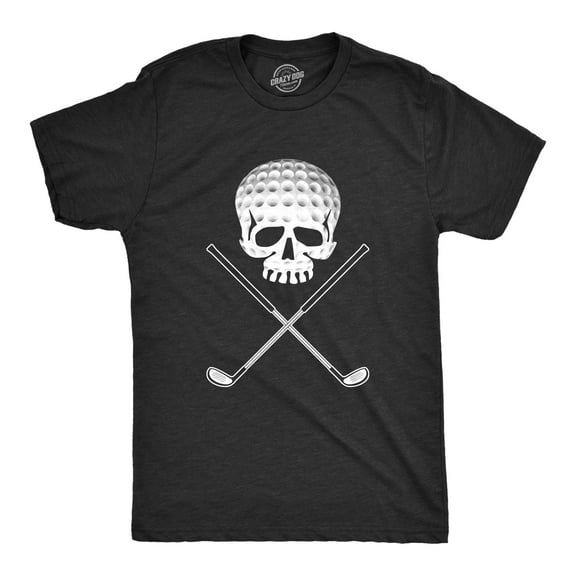 Mens Golf Jolly Roger Funny T shirts Sport Cool Vintage Retro Tees Hilarious T shirt Graphic Tees