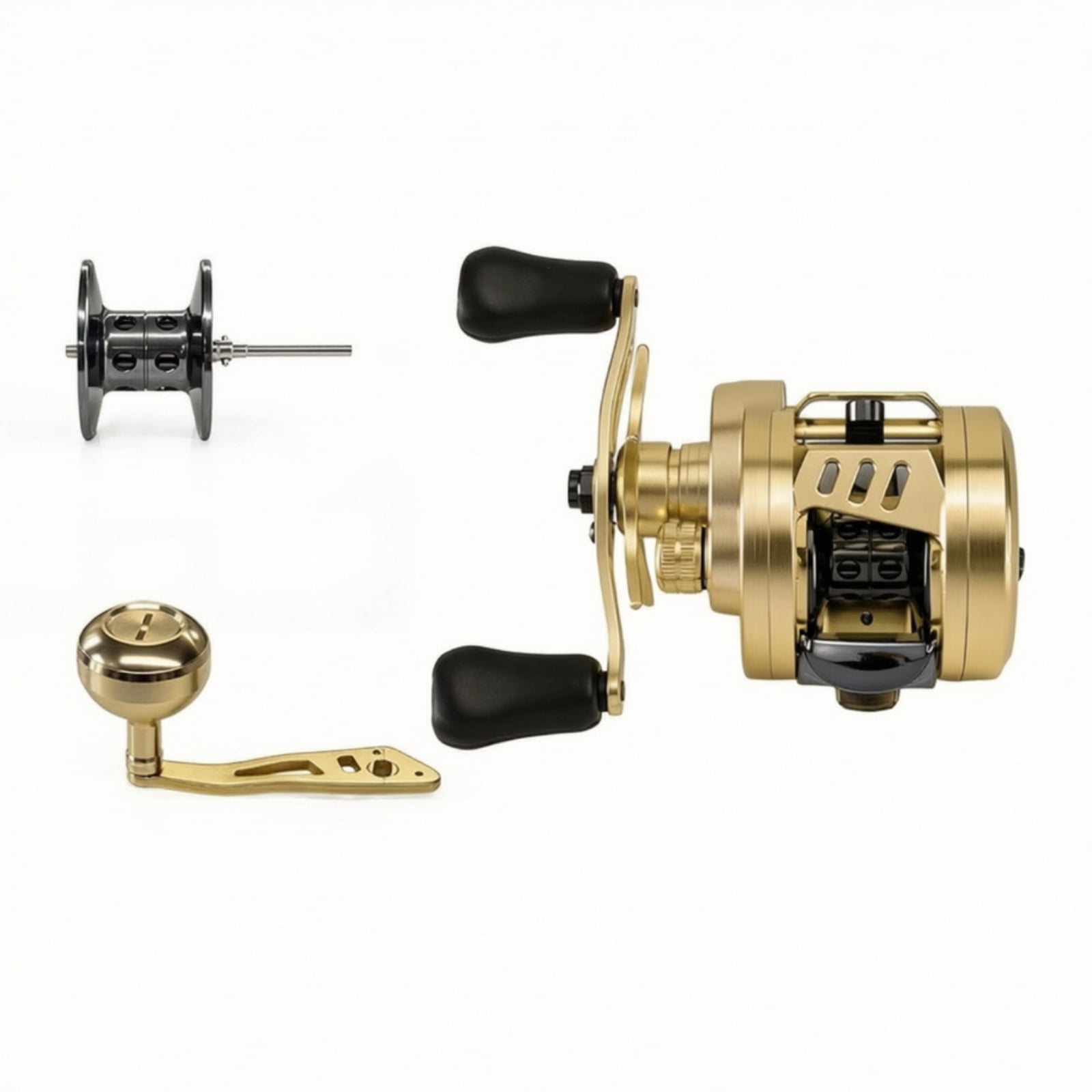Zebco, Spincast Fishing Reel, 8+1 Ball Bearings, 30 Black