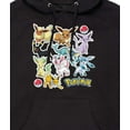 thumbnail image 3 of Pokémon - Eeveelution Stickers - Men's Pullover Fleece Hoodie, 3 of 5