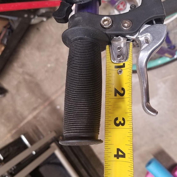 3pcs Ergonomic Rubber Handlebar Grips for Bike Black Anti-Slip Design Enhance Comfort 3pcs