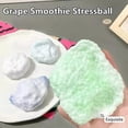 thumbnail image 5 of Grape Stressball, Colorful Beads Shapeable Vacuum Ball Stress Ball Squishy Toy, 5 of 5