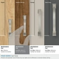 thumbnail image 5 of Amerock Candler 3-3/4 inch (96mm) Center-to-Center Satin Nickel Cabinet Pull - 10 Pack, 5 of 10
