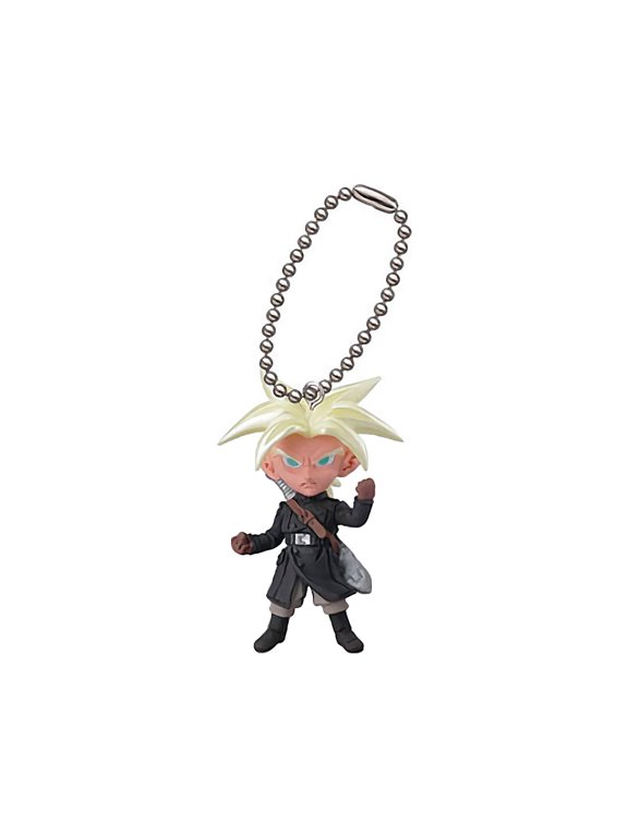 Dragon Ball Super UDM Burst 25 Xeno Super Saiyan Future Trunks Figure Keychain