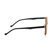 In Style Eyes Modern Oval Clear Frame Readers Tortoise +3.50