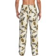 thumbnail image 3 of Daiia Flying Bees1 Men's Sleep Pant with Pockets and Drawstring,Pajama Pants-, 3 of 9