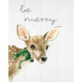 thumbnail image 2 of Robinson, Carol 12x14 White Modern Wood Framed Museum Art Print Titled - Be Merry, 2 of 4