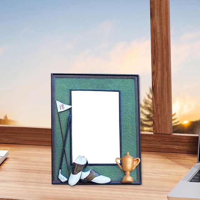 Elodie Golf Photo Frame DIY Decoration Tabletop Display for Home Tabletop Golfer 6 Inch Vertical