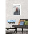 thumbnail image 2 of San Francisco - Foggy Bridge Wall Poster, 14.725" x 22.375", Framed, 2 of 3