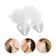 thumbnail image 4 of 1 par de pendientes de bola de pelo de lujo para mujer, elegantes pendientes colgantes con perla artificial para San Valentín y ocasiones especiales, 4 of 7