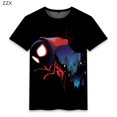 thumbnail image 1 of Camiseta informal de manga corta para niños, ropa de marca de Marvel Comics, hombre araña circundante, Verano, 1 of 1