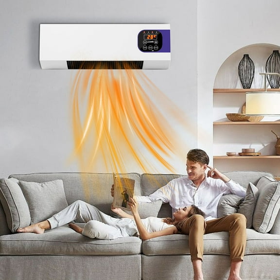 FYHALE Through-The-Wall Heat/Cool Air Conditioner with Remote Control, 9000 BTU, 450 Sq.Ft. White