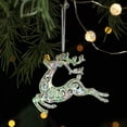 thumbnail image 3 of Shiny Acrylic Christmas Tree Charms Snowflake Reindeer Shaped Hanging Pendants Ornament for Home Decor Xmas New Year Gift, 3 of 5