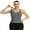 Gray, variant on Charmo Women's Scoop Neck Ribbed Tank Tops Slim Straps Cropped Tops Built in Bra