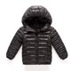 thumbnail image 1 of Herrnalise - Chaqueta de invierno para niños, color liso, con capucha y cremallera, 1 of 4